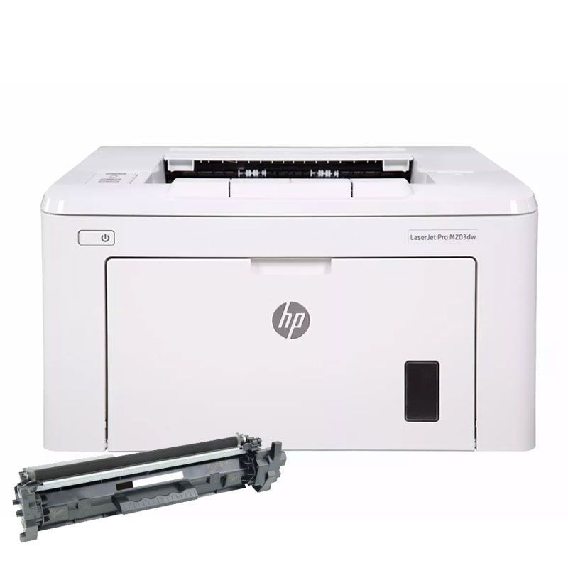 Impresoras - Districomp - Impresora Láser HP M203DW Wifi Monocromática Doble  Faz + Toner incluido Dolares: US$192 - Yoper Uruguay